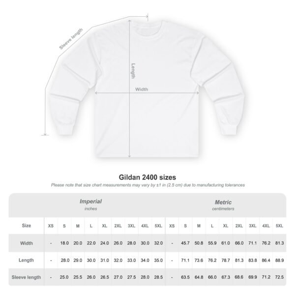 Unisex Ultra Cotton Long Sleeve Tee - Image 6