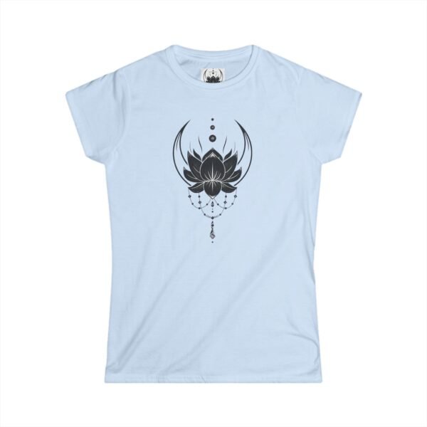 Lotus Dream Women's Softstyle Tee | Spiritual Yoga Top, Meditation Shirt, Gift for Her, Festival Wear, Casual Everyday Tee - Image 4