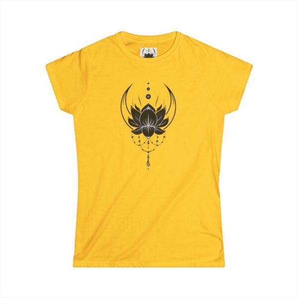 Lotus Dream Women's Softstyle Tee | Spiritual Yoga Top, Meditation Shirt, Gift for Her, Festival Wear, Casual Everyday Tee - Image 10