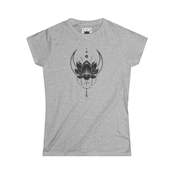 Lotus Dream Women's Softstyle Tee | Spiritual Yoga Top, Meditation Shirt, Gift for Her, Festival Wear, Casual Everyday Tee - Image 7