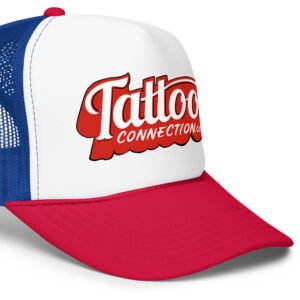 Foam trucker hat Tattoo Connection Logo hat