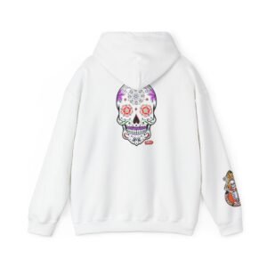 Sugar Skull Tattoo Connection Hoodie — Day of the Dead Hoody Sweatshirt
